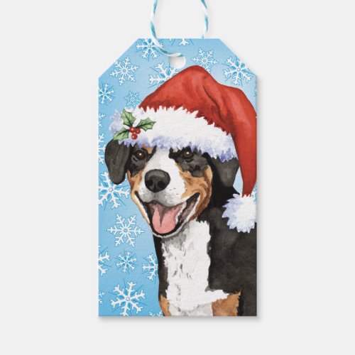 Christmas Entlebucher Gift Tags