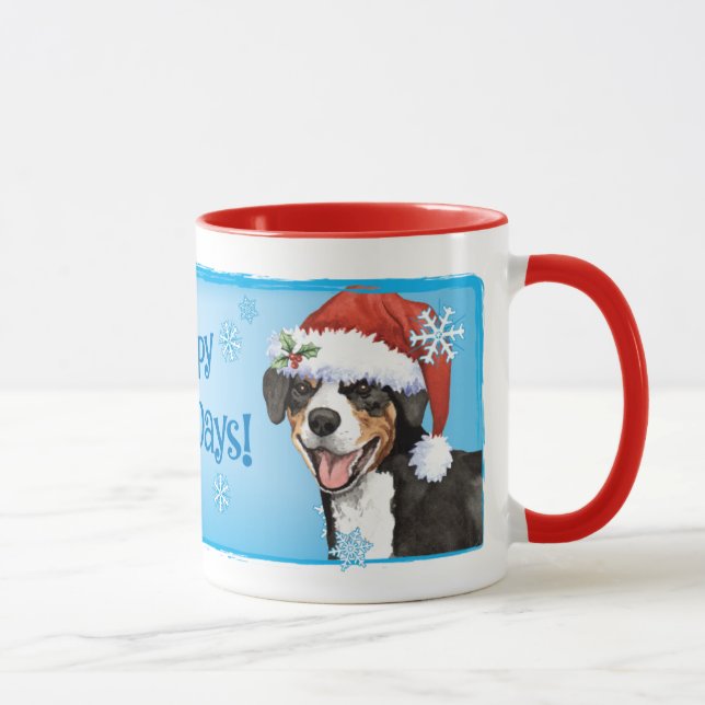 Christmas Entlebucher Mug (Right)