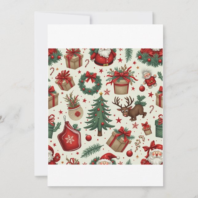 christmas envelope invitation (Front)