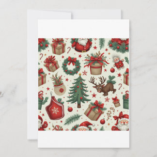 christmas envelope invitation