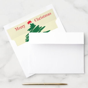 Christmas Envelope Liner