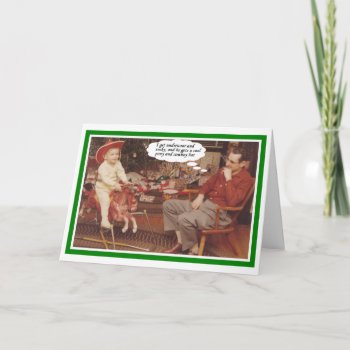 Christmas Envy Holiday Card by tomrent at Zazzle