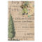 Christmas Ephemera Furniture Decoupage