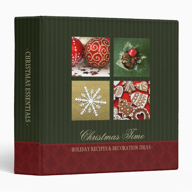 Christmas Essentials binder (Front/Spine)