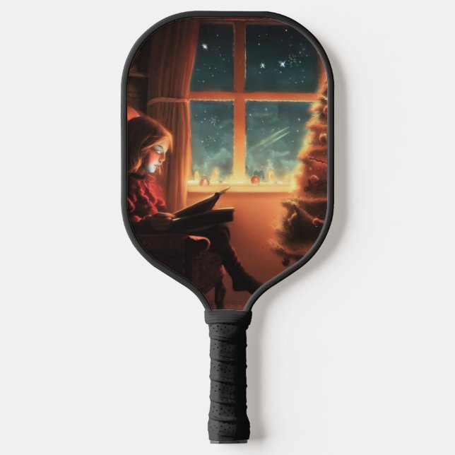 Christmas Eve 3 Pickleball Paddle (Front)