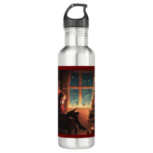 Christmas Eve 3 Stainless Steel Water Bottle