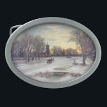 Christmas Eve Belt Buckle<br><div class="desc">Christmas Eve</div>