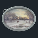 Christmas Eve Belt Buckle<br><div class="desc">Christmas Eve</div>
