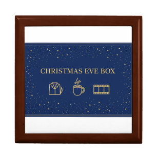 Christmas Eve Box — Starry Night Keepsake Box Lid