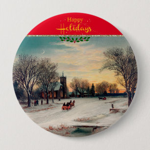 Christmas Eve Button