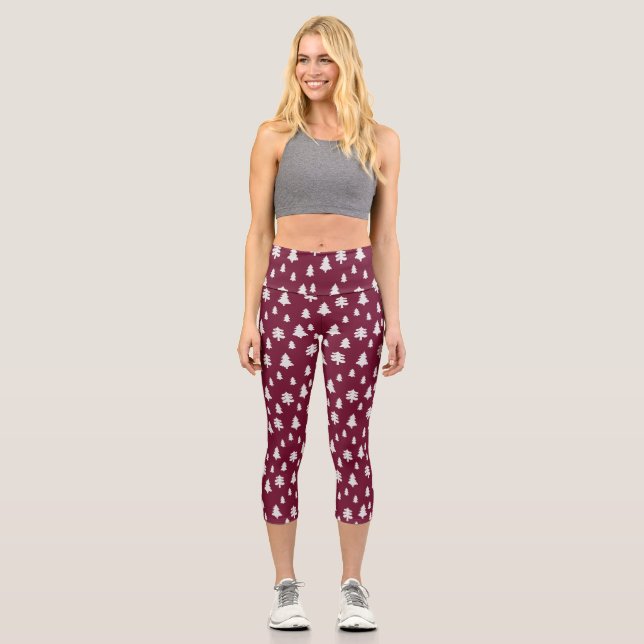 CHRISTMAS EVE CAPRI LEGGINGS (Front)