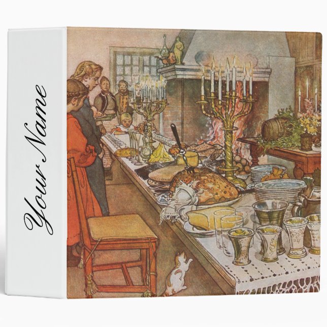 Christmas Eve Carl Larsson 1904 Binder (Front/Spine)