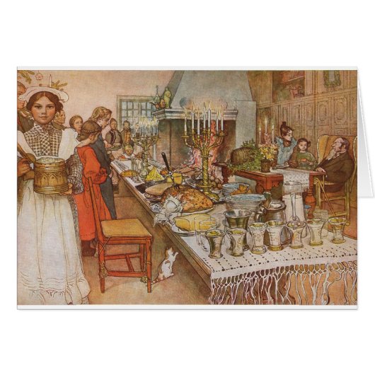 Christmas Eve Carl Larsson 1904 Cards (Front Horizontal)