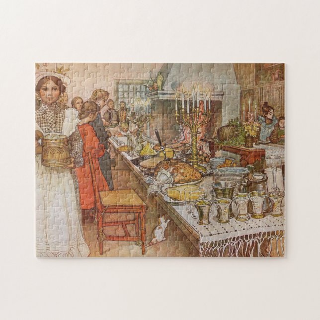 Christmas Eve Carl Larsson Jigsaw Puzzle (Horizontal)