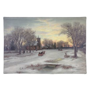 Christmas Eve Cloth Placemat