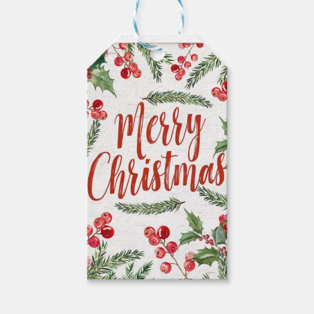 Christmas eve gift tag (Front)