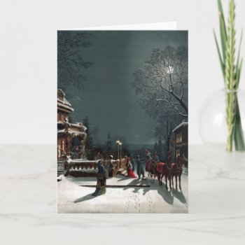 Christmas Eve Holiday Card by christmas__gifts at Zazzle