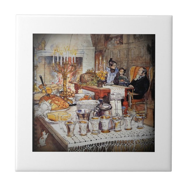 Christmas Eve Julaftonen Tile (Front)