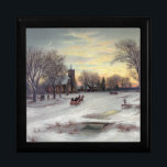 Christmas Eve keepsake gift box<br><div class="desc">Looking for something specific? 
 Leave a comment below on what you need and we will do our best to post it for you.
 --VintageWorks</div>