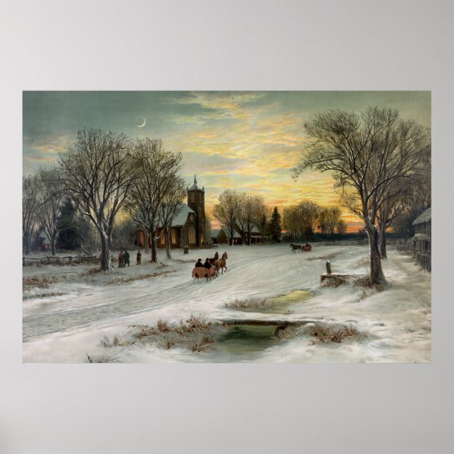 Christmas Eve Night Archival quality print (Front)