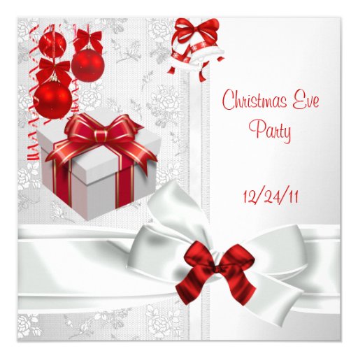 Christmas Eve Party Invitations 4