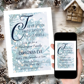 Christmas Eve | Party Invitation