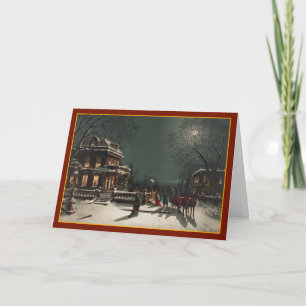 Christmas Eve Party - Vintage Card