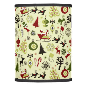Christmas Eve Pattern Lamp Shade