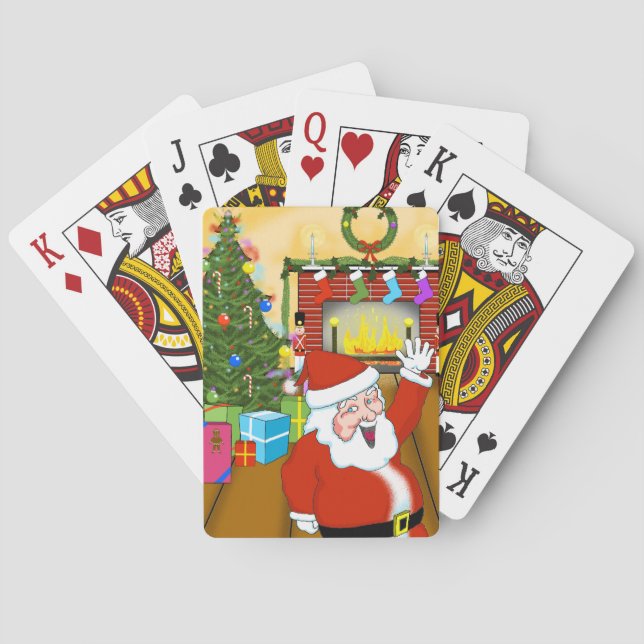 Christmas Eve Playing Cards (Back)