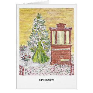 Christmas Eve with Matisse card#2 Cards