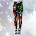 Christmas Everything Ugly Sweater Party leggings<br><div class="desc">Wear with your Christmas ugly sweater. Christmas everything leggings!</div>
