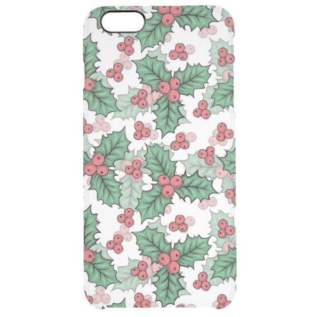 Christmas Exams Seamless Pattern Uncommon iPhone Case (Back)