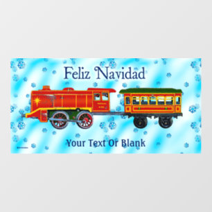 Christmas Express - Feliz Navidad Wall Decal