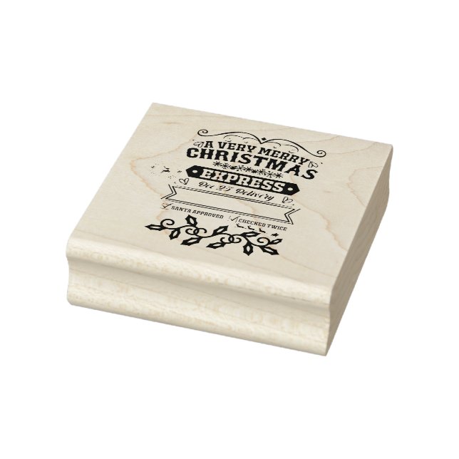Christmas Express Rubber Stamp (Stamp)