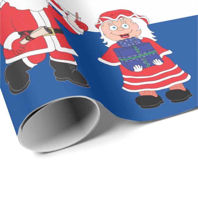 Christmas Fa La La La La Wrapping Paper (Roll Corner)