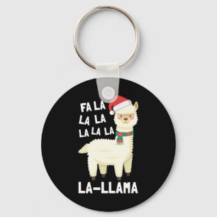 Christmas Fa La Llama Essential Keychain