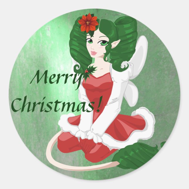 Christmas Faerie Stickers (Front)