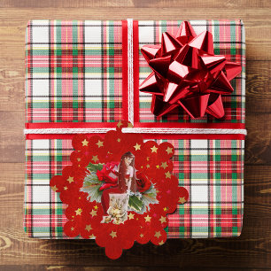 Christmas Fairy 2 Ornament Card