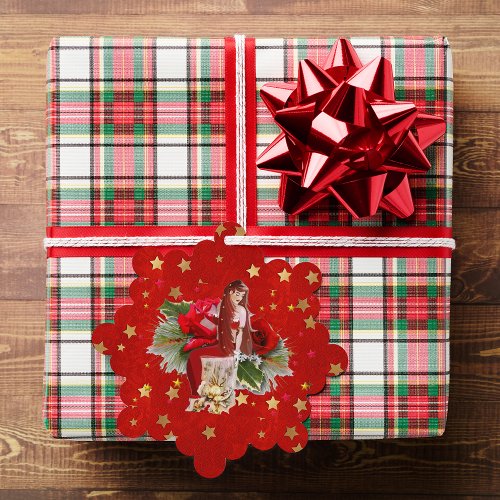 Christmas Fairy 2 Ornament Card