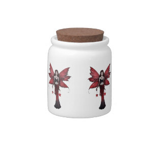Christmas Fairy Candy Trinket Jar