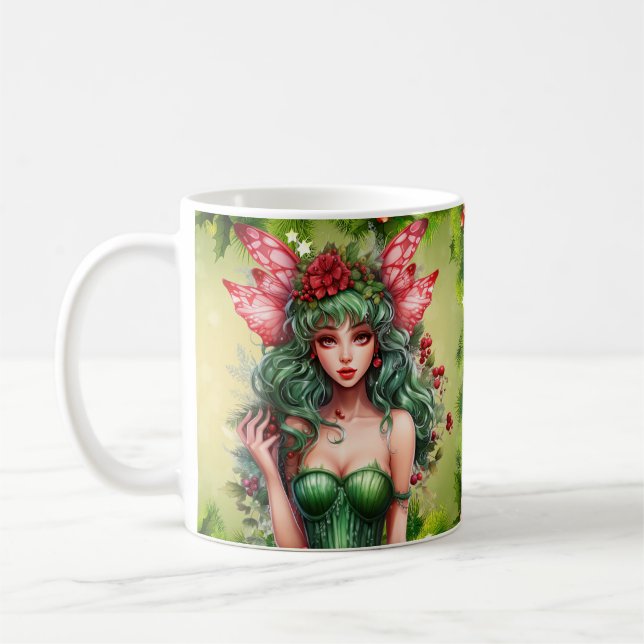Christmas Fairy Coffee Mug (Left)