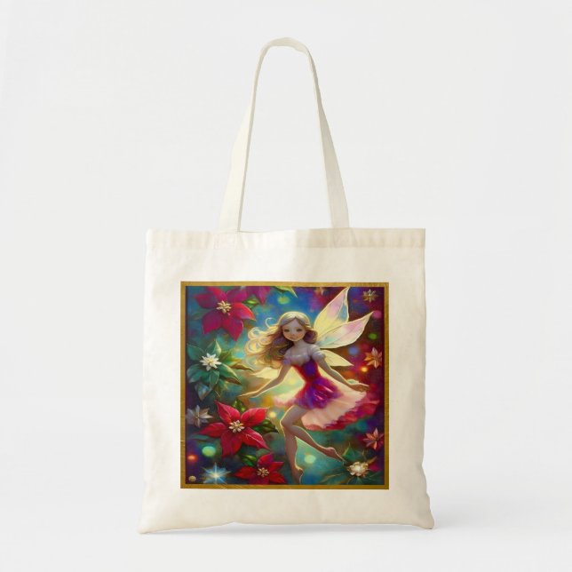 Christmas Fairy Collection - Ash Blonde Hair Tote Bag (Front)