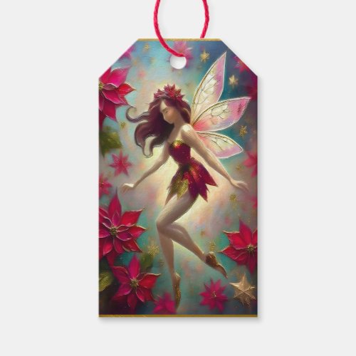 Christmas Fairy Collection _ Auburn Hair Gift Tags