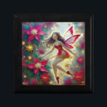 Christmas Fairy Collection - Dark Brown Hair Gift Box<br><div class="desc">A Collection of Christmas Fairies in a variety of hair and skin colors.</div>