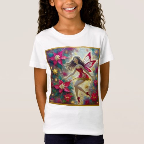 Christmas Fairy Collection _ Dark Brown Hair T_Shirt