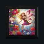 Christmas Fairy Collection - Ginger Hair Gift Box<br><div class="desc">A Collection of Christmas Fairies in a variety of hair and skin colors.</div>