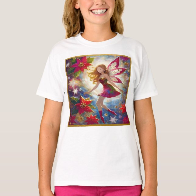 Christmas Fairy Collection - Ginger Hair T-Shirt (Front)