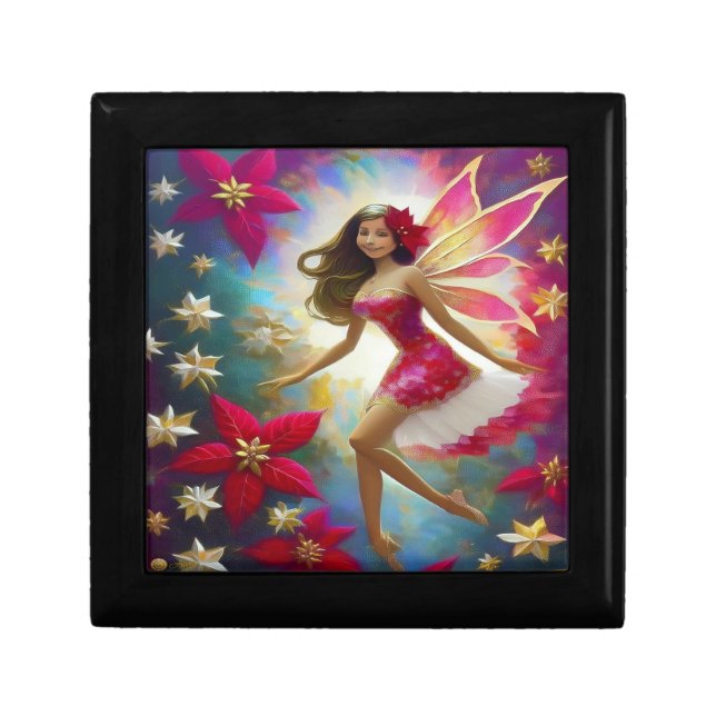Christmas Fairy Collection - Light Brown Hair Gift Box (Front)