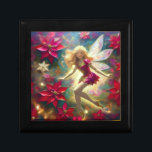 Christmas Fairy Collection - Pale Gold Blonde Hair Gift Box<br><div class="desc">A Collection of Christmas Fairies in a variety of hair and skin colors.</div>