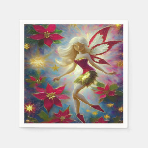 Christmas Fairy Collection - Platinum Blonde Hair Napkins